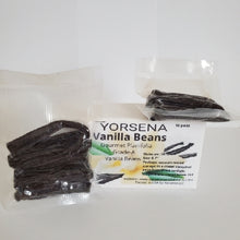 Load image into Gallery viewer, Vanilla beans planifolia Grade-A 10 pods
