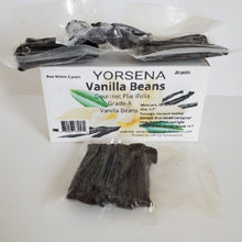 Load image into Gallery viewer, Madagascar Vanilla Beans Grade A , planifolia 20 pods
